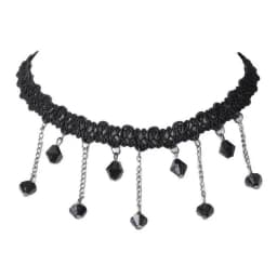 Chokers for Parties Beads Bow Flowers Circular Crown Pearl Tassels Gothic Sexy Lacy Lace Women Necklaces Neck Jewelry Girl Gift