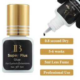 1 Bottle I Beauty IB 0.05s Dry Glue Ultra Super Expert Hyper Bond Glue Eyelash Extensions Green Gold Blue Cap Salon School Use