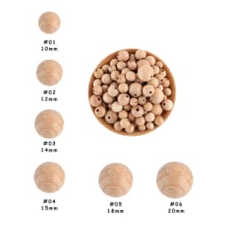 20/30/50Pcs Beech Wooden Round Beads Hexagon Letter Beads Eco-Friendly DIY Bracelet Jewelry Pendant Accessories