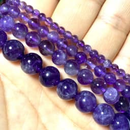 Natural Stone Amethyst Green Jade Agate Rose Quartz Apatite Turquoise Round Bead for Jewelry Make Diy Women Bracelet Accessories