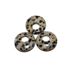 5pcs/lot 18mm Natural Turquoises Agates Jades Crystal Stone Donut Charm Pendant Beads For Jewelry Making DIY Necklace Earrings