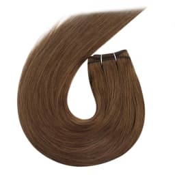 Moresoo Human Hair Bundles Wefts Sew in Blonde Black Ombre 100G/Set Remy Brazilian Straight Hair Bundles Invisible Extensions
