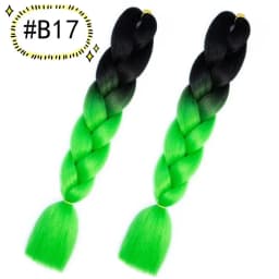 6.18 Jumbo Braiding Hair Extensions Kanekalon Braiding Hair 24 Inch Ombre Multiple Tone Colored Synthetic Hair for Women