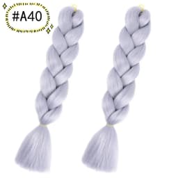 6.18 Jumbo Braiding Hair Extensions Kanekalon Braiding Hair 24 Inch Ombre Multiple Tone Colored Synthetic Hair for Women