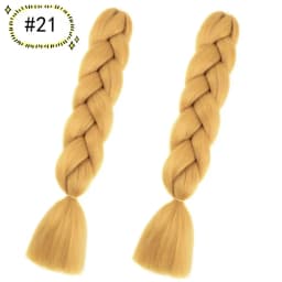 6.18 Jumbo Braiding Hair Extensions Kanekalon Braiding Hair 24 Inch Ombre Multiple Tone Colored Synthetic Hair for Women