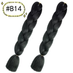 6.18 Jumbo Braiding Hair Extensions Kanekalon Braiding Hair 24 Inch Ombre Multiple Tone Colored Synthetic Hair for Women