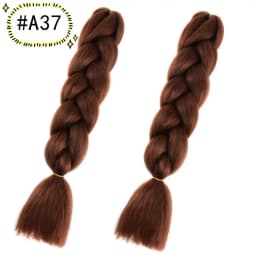 6.18 Jumbo Braiding Hair Extensions Kanekalon Braiding Hair 24 Inch Ombre Multiple Tone Colored Synthetic Hair for Women