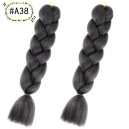 6.18 Jumbo Braiding Hair Extensions Kanekalon Braiding Hair 24 Inch Ombre Multiple Tone Colored Synthetic Hair for Women