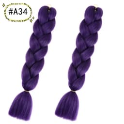 6.18 Jumbo Braiding Hair Extensions Kanekalon Braiding Hair 24 Inch Ombre Multiple Tone Colored Synthetic Hair for Women