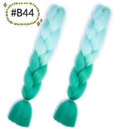 6.18 Jumbo Braiding Hair Extensions Kanekalon Braiding Hair 24 Inch Ombre Multiple Tone Colored Synthetic Hair for Women