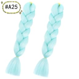 6.18 Jumbo Braiding Hair Extensions Kanekalon Braiding Hair 24 Inch Ombre Multiple Tone Colored Synthetic Hair for Women