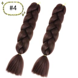 6.18 Jumbo Braiding Hair Extensions Kanekalon Braiding Hair 24 Inch Ombre Multiple Tone Colored Synthetic Hair for Women
