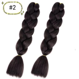 6.18 Jumbo Braiding Hair Extensions Kanekalon Braiding Hair 24 Inch Ombre Multiple Tone Colored Synthetic Hair for Women