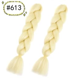 6.18 Jumbo Braiding Hair Extensions Kanekalon Braiding Hair 24 Inch Ombre Multiple Tone Colored Synthetic Hair for Women