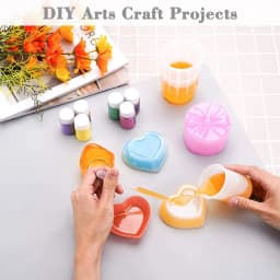 14colors Silicone Pad Waterproof Placemat Table Mat Heat Insulation Pad Anti-skidding Washable Resin Pad for DIY UV Epoxy Crafts
