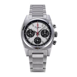 Sugess Chronograph Master Mens Watch 37mm ST1902 Swanneck Movement Mechanical Wristwatch Sapphire Crystal Waterproof S419-2 New