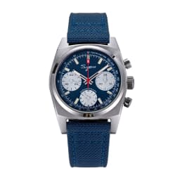Sugess Chronograph Master Mens Watch 37mm ST1902 Swanneck Movement Mechanical Wristwatch Sapphire Crystal Waterproof S419-2 New