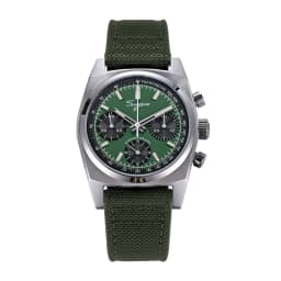 Sugess Chronograph Master Mens Watch 37mm ST1902 Swanneck Movement Mechanical Wristwatch Sapphire Crystal Waterproof S419-2 New