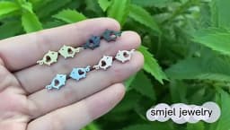 New Small Stainless Steel Earrings for Women Girls Black Animal Dog Paw Earrings Bee Cat Snake Hedgehog Piercing Jewelry Gifts