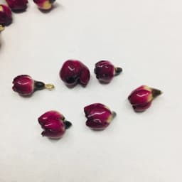 2 PCs Handmade Resin Jewelry Real Flower Charms Petaline Pendants Real Rose Petal Charm For DIY Earring Jewelry Finding Making