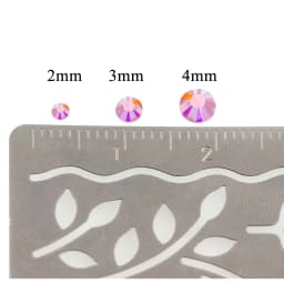 2-4mm Candy colors AB Transparent Nail Art Rhinestones Round Resin Flatback Glitter Strass Stones DIY 3D Nail Art Decorations