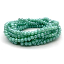 Czech Crystal Shiny Faceted Glass Beads round Loose Spacer Beads for Jewelry Making 2mm 3mm 4mm 6mm 8mm Necklace Bracelet Access