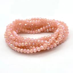 Czech Crystal Shiny Faceted Glass Beads round Loose Spacer Beads for Jewelry Making 2mm 3mm 4mm 6mm 8mm Necklace Bracelet Access