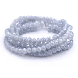 Czech Crystal Shiny Faceted Glass Beads round Loose Spacer Beads for Jewelry Making 2mm 3mm 4mm 6mm 8mm Necklace Bracelet Access