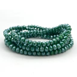 Czech Crystal Shiny Faceted Glass Beads round Loose Spacer Beads for Jewelry Making 2mm 3mm 4mm 6mm 8mm Necklace Bracelet Access