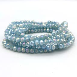 Czech Crystal Shiny Faceted Glass Beads round Loose Spacer Beads for Jewelry Making 2mm 3mm 4mm 6mm 8mm Necklace Bracelet Access