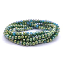 Czech Crystal Shiny Faceted Glass Beads round Loose Spacer Beads for Jewelry Making 2mm 3mm 4mm 6mm 8mm Necklace Bracelet Access