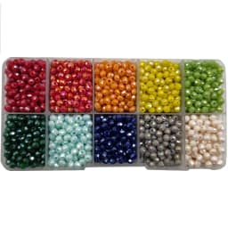 Czech Crystal Shiny Faceted Glass Beads round Loose Spacer Beads for Jewelry Making 2mm 3mm 4mm 6mm 8mm Necklace Bracelet Access