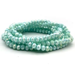 Czech Crystal Shiny Faceted Glass Beads round Loose Spacer Beads for Jewelry Making 2mm 3mm 4mm 6mm 8mm Necklace Bracelet Access
