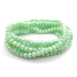 Czech Crystal Shiny Faceted Glass Beads round Loose Spacer Beads for Jewelry Making 2mm 3mm 4mm 6mm 8mm Necklace Bracelet Access