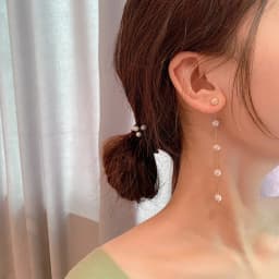 Trend Simulation Pearl Long Earrings Female Moon Star Flower Rhinestone Wedding Pendant Fashion Korean Jewelry Wholesale