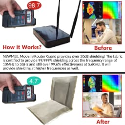 WiFi Router Cover EMF Radiation Protection Bag Shielding RF Blocking 5G Guard Your Health and Family