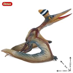Oenux Classic Jurassic Dinosaur Brinquedo Quetzalcoatlus Ljahjas Pterodactyl Action Figures AnimalS Model PVC Collection Kid Toy