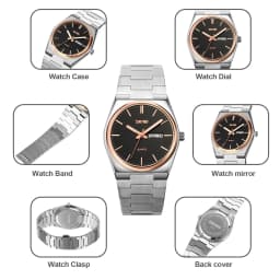 SKMEI 9288 Man reloj hombre Casual Quartz Clock Male Full Steel Time Week Sports Watch Mens Waterproof Business Wristwatches