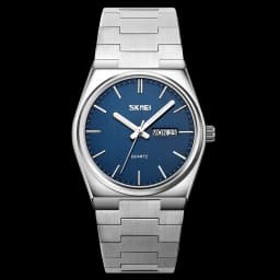 SKMEI 9288 Man reloj hombre Casual Quartz Clock Male Full Steel Time Week Sports Watch Mens Waterproof Business Wristwatches