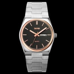 SKMEI 9288 Man reloj hombre Casual Quartz Clock Male Full Steel Time Week Sports Watch Mens Waterproof Business Wristwatches