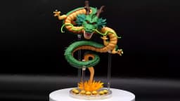 Anime Dragon Ball Z Shenron Figure Toys DBZ Summon Shenron Scene Action Collectible Figurines PVC Model Dolls BIrthday Gifts