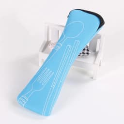 1PC Portable Cutlery Bag Cutlery Bag Cutlery Bag Travel Packaging Storage Box Cutlery Picnic Fork Spoon Bag