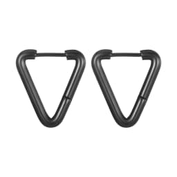 Fashion Minimalist Gold Color Stainless Steel Heart Earrings For Women Girl Simple Punk Hoop Earrings Piercing Korean Jewelry