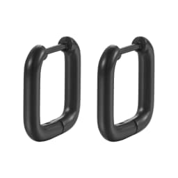 Fashion Minimalist Gold Color Stainless Steel Heart Earrings For Women Girl Simple Punk Hoop Earrings Piercing Korean Jewelry