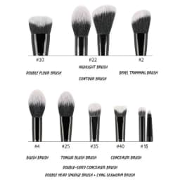 KVD Makeup Brushes Series Blusher Powder Foundation Concealer Eye Shadow Blending Cosmetic Beauty Soft Brush Tools Maquiagem