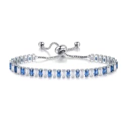 Black Crystal Tennis Bracelets for Women & Men Luxury Iced Out Cubic Zirconia Adjustable Bracelet On Hand Hippie Jewelry DZH051