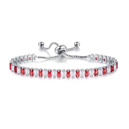 Black Crystal Tennis Bracelets for Women & Men Luxury Iced Out Cubic Zirconia Adjustable Bracelet On Hand Hippie Jewelry DZH051