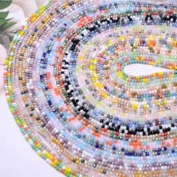 New Mixed AB color 2mm Czech crystal Glass Beads Rondelle Faceted Crystal Beads Needlework Loose Spacer Beads for Jewelry Making