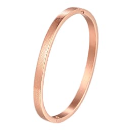 Diameter 5cm And 5.8cm Bangle For Women Kid Stainless Steel Small Flower Gold Color Bracelet Jewelry Low Price Wholesale