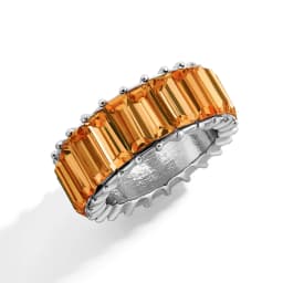 Ekopdee Luxury Band Zircon Rings For Women Eternity Promise CZ Crystal Finger Ring Engagement Wedding Jewelry Hot Sale Love Gift